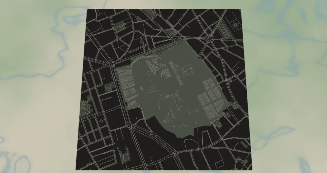 City Cemetery Map Generator example