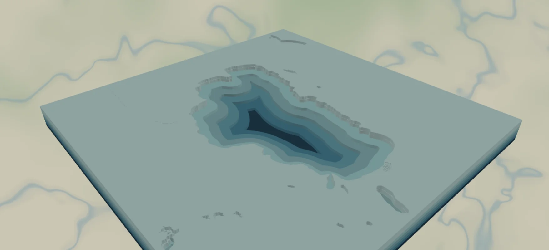 Lake Depth Chart preset preview