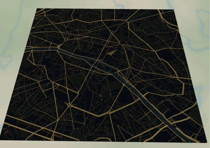 Midnight Gold Map preset preview