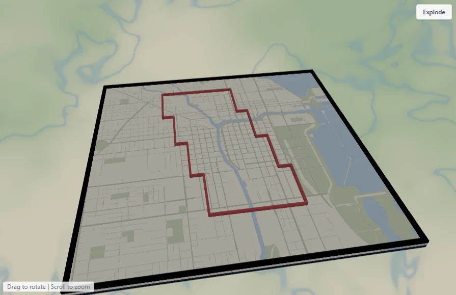 Running Route Map preset preview