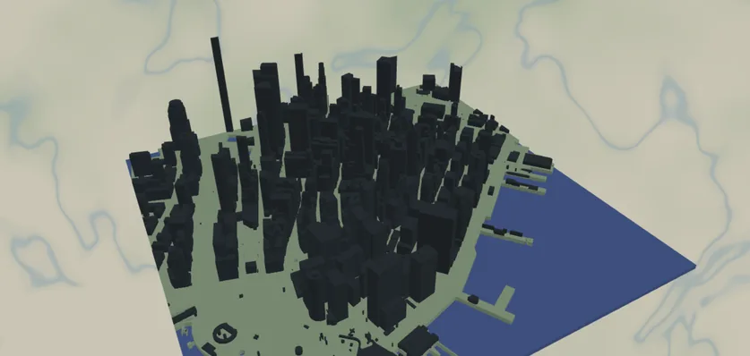 Skyline Map 3D preset preview