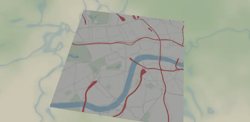 Transit Rails Map preset preview
