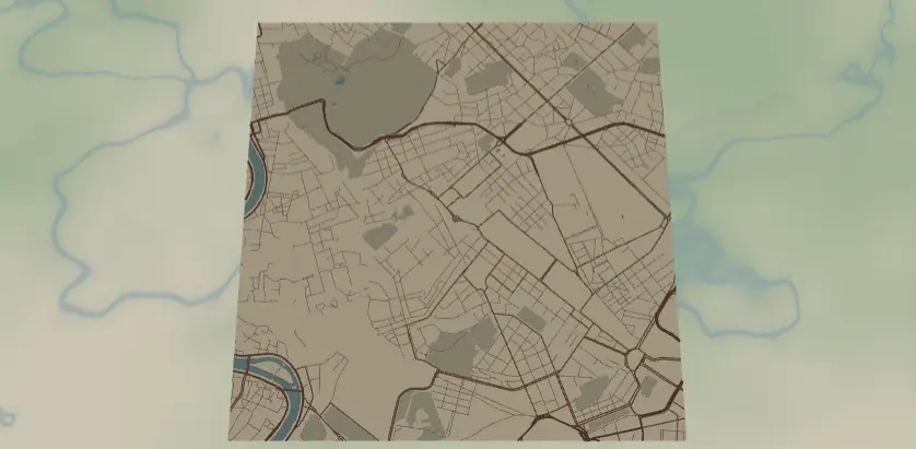 Vintage Parchment Map preset preview