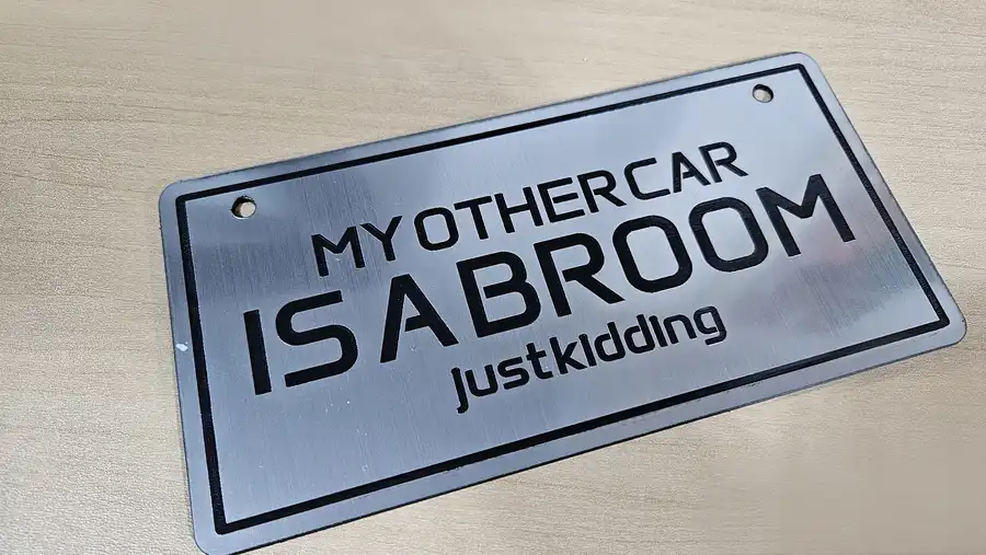 Novelty License Plate Generator preset preview