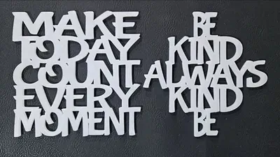 Stacked Text Generator preset preview